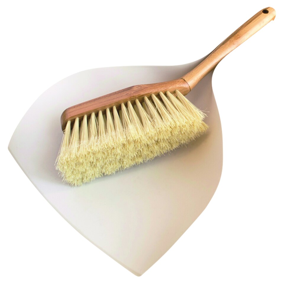 Bamboo Broom with Shovel