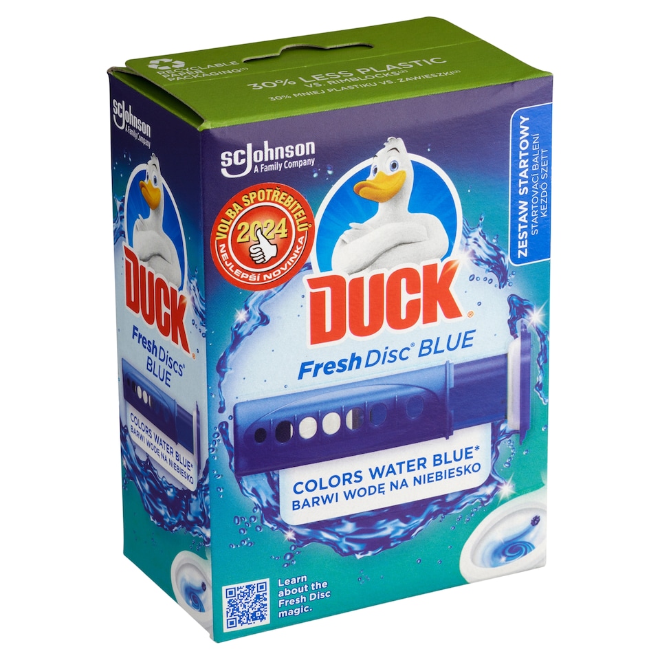 Obrázek 1 pro produkt Duck Fresh Discs Čistič WC blue 36ml
