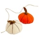 image 3 of Tesco Halloween Felt Pumpkin Garland 10 Pieces