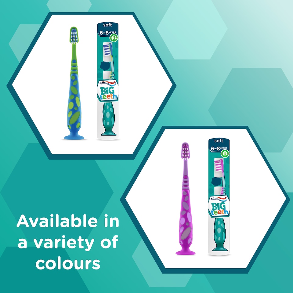 image 1 of Aquafresh Kids Toothbrush Big Teeth 6-8 Years