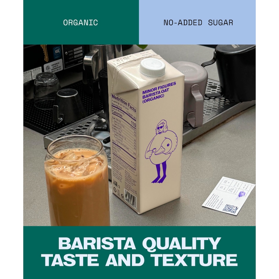 image 1 of Minor Figures Organic Barista Oat Drink 1L