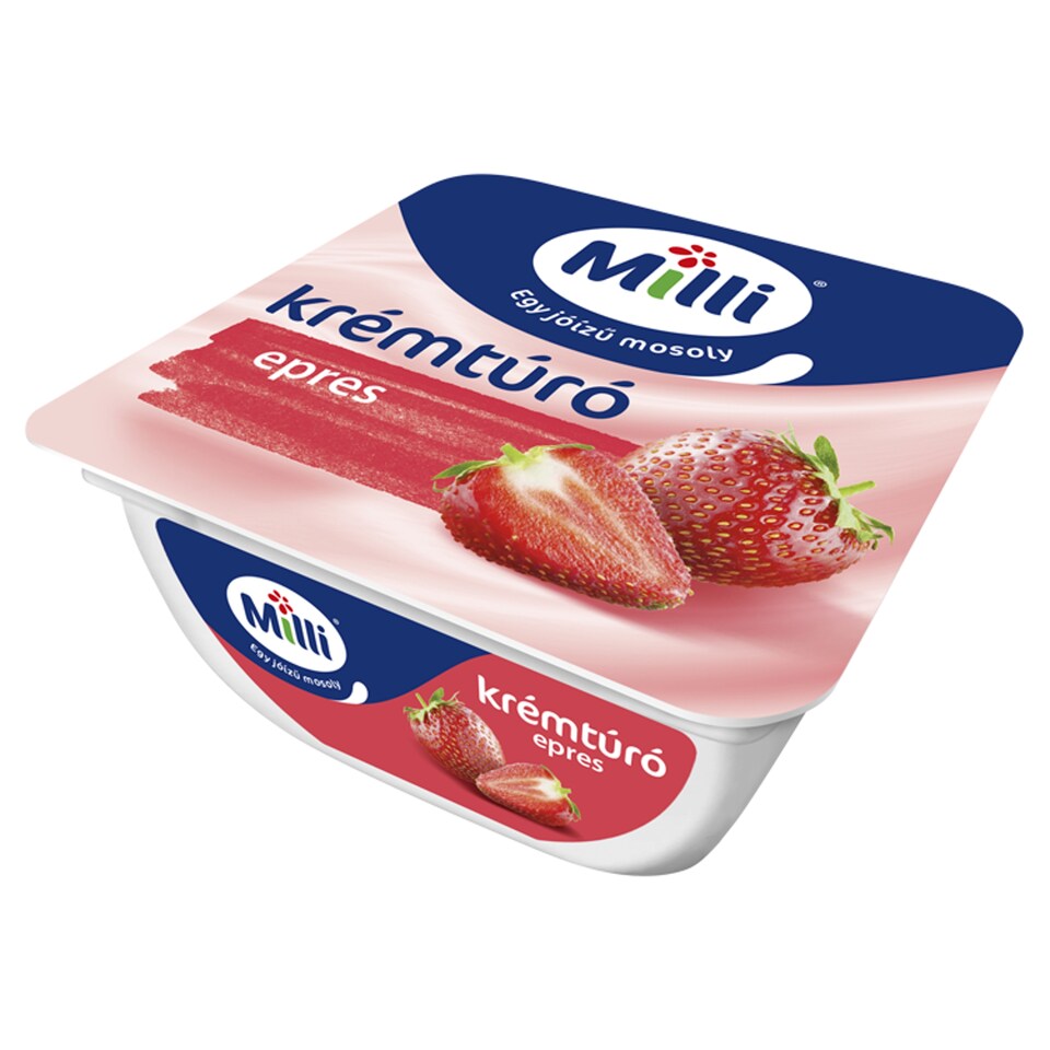 Milli Creamy Cottage Cheese Dessert with Strawberry 90 g