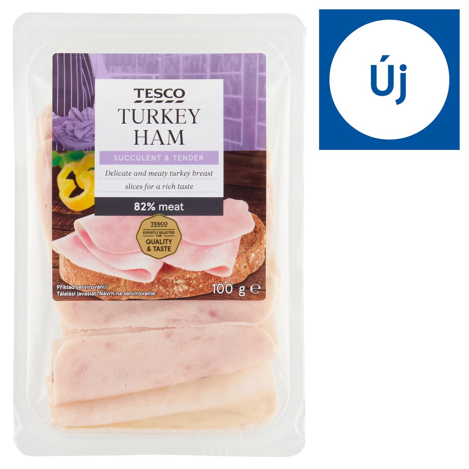 Tesco szeletelt pulykamell sonka 100 g 