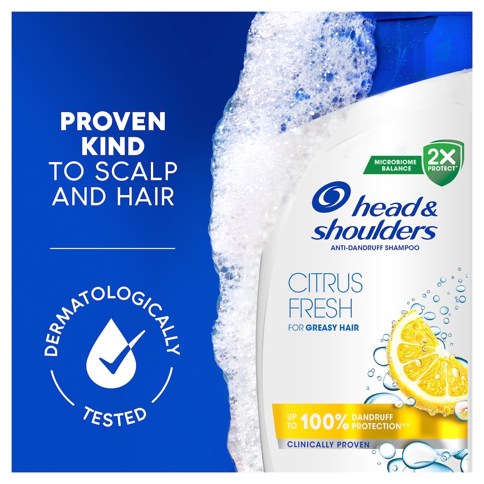 image 1 of Head & Shoulders Anti-Dandruff Shampoo - Citrus Fresh 400ml