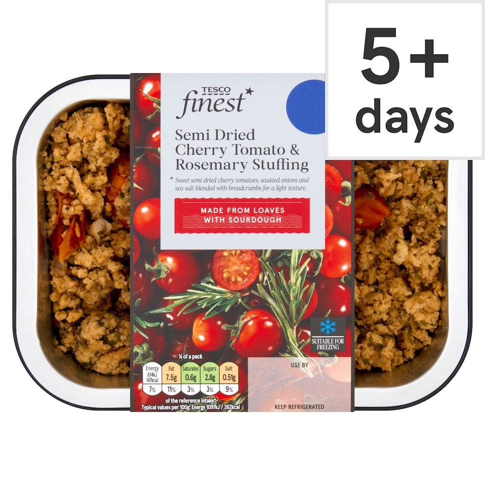 Tesco Finest Semi Dried Cherry Tomato & Rosemary Stuffing 225g
