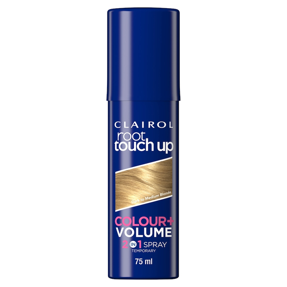 image 1 of Clairol Root Touch up 2 in 1 Spray Dark to Medium Blonde 75ml