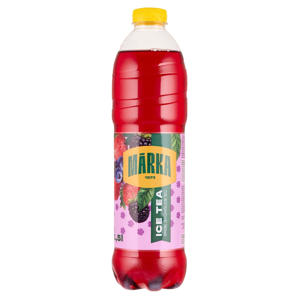 Márka Ice Tea erdei gyümölcs ízű szénsavmentes üdítőital fekete tea kivonattal és cukorral 1,5 l  1. kép