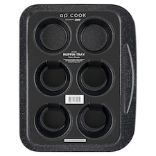 Go Cook 6 pcs Muffin Tray