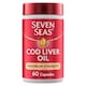 image 1 of Seven Seas Cod Liver Oil Omega-3 Capsules with Maximum Strength Vitamin D - 60s