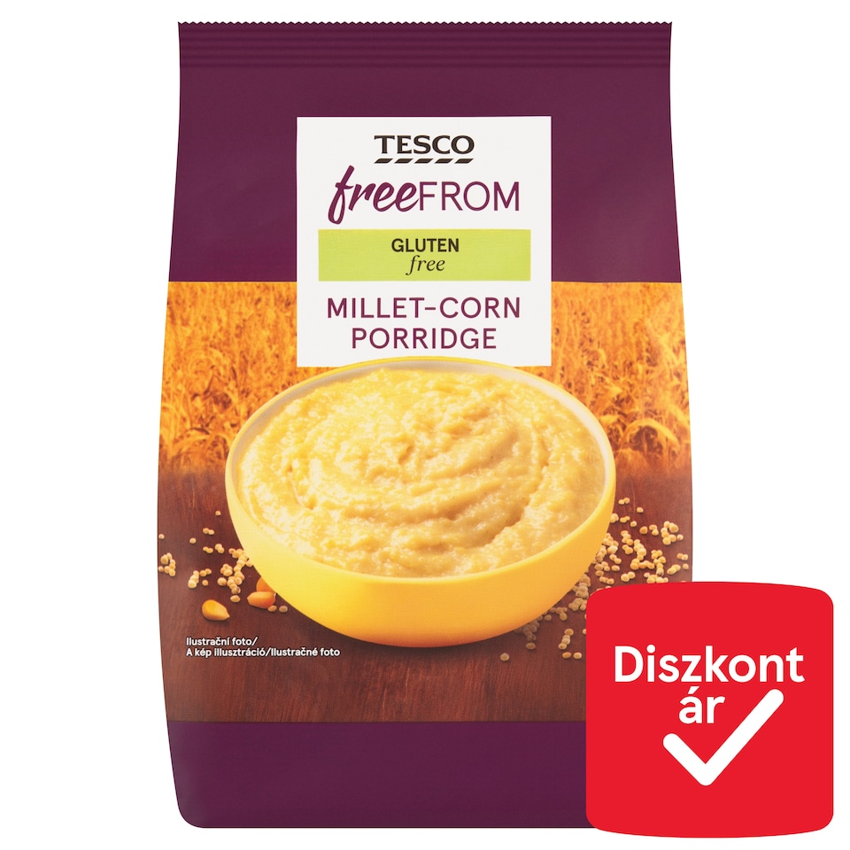 Tesco Free From gluténmentes köles-kukorica kása 300 g
