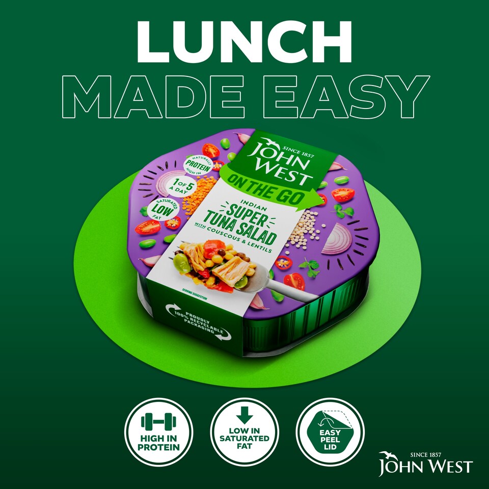 image 1 of John West Indian Tuna Super Salad 220G