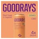 image 1 of Goodrays Natural Cbd Blood Orange & Grapefruit Drink 4 X 250Ml