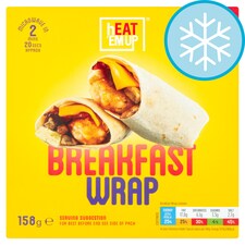 Heat Em Up Breakfast Wrap 158G