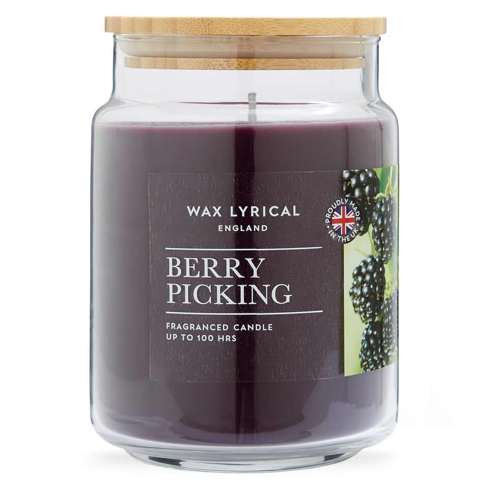 Wax Lyrical Berry Picking Candle 475g