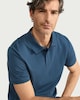 image 1 of F&F Pure Cotton Short Sleeved Polo Shirt in Blue