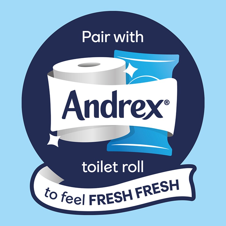 image 1 of Andrex Classic Clean Toilet Tissue 9 Mega Rolls