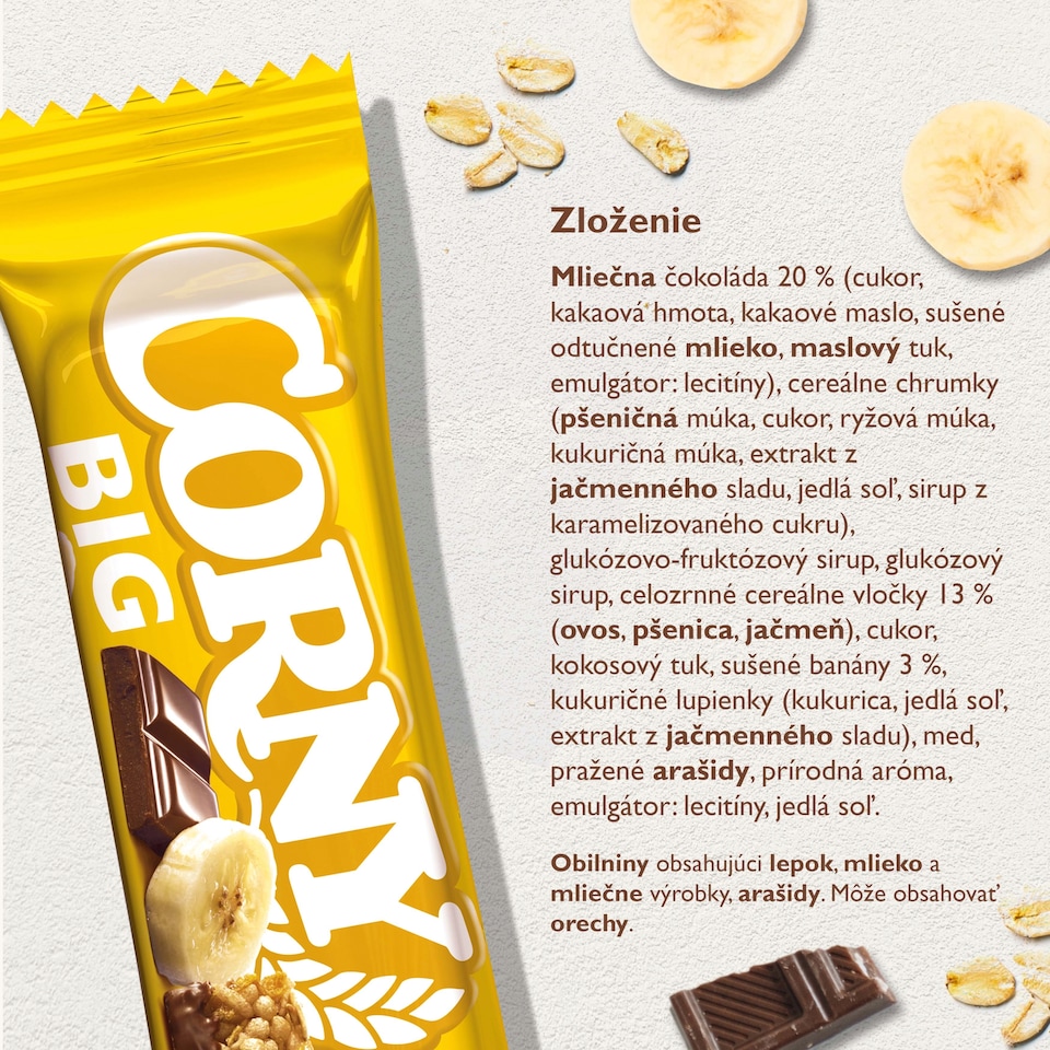 image 1 of Corny Big Chocolate Banana 50 g