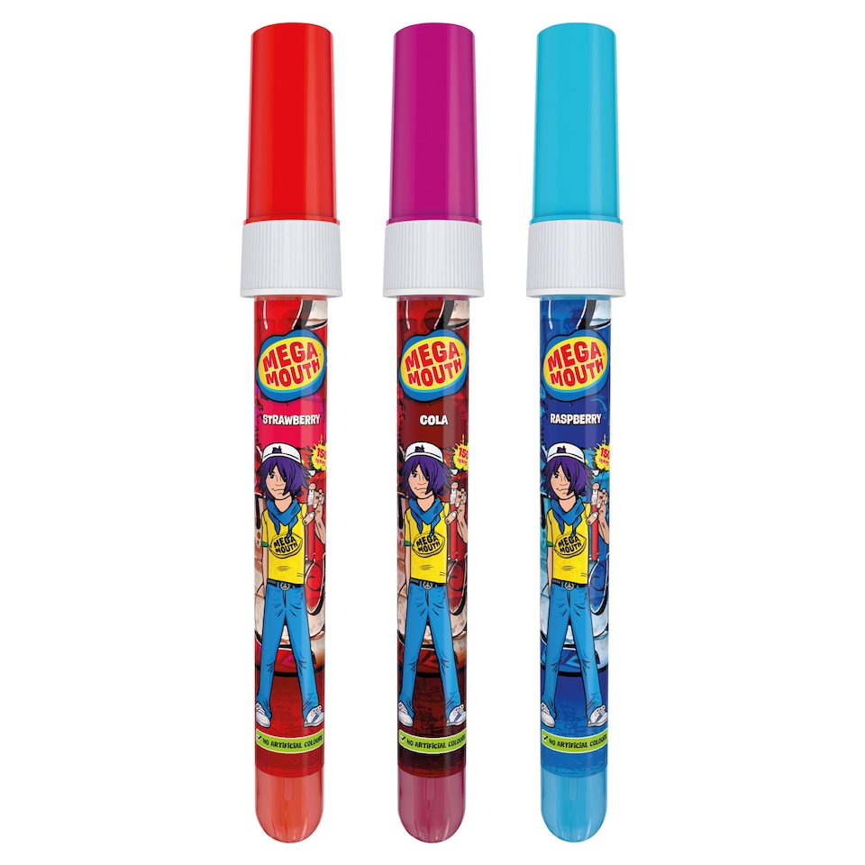 image 1 of Topps Mega Mouth Candy Spray 23G (C)