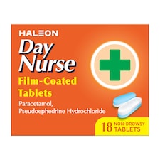 Day Nurse 500/30MG 18 tablets