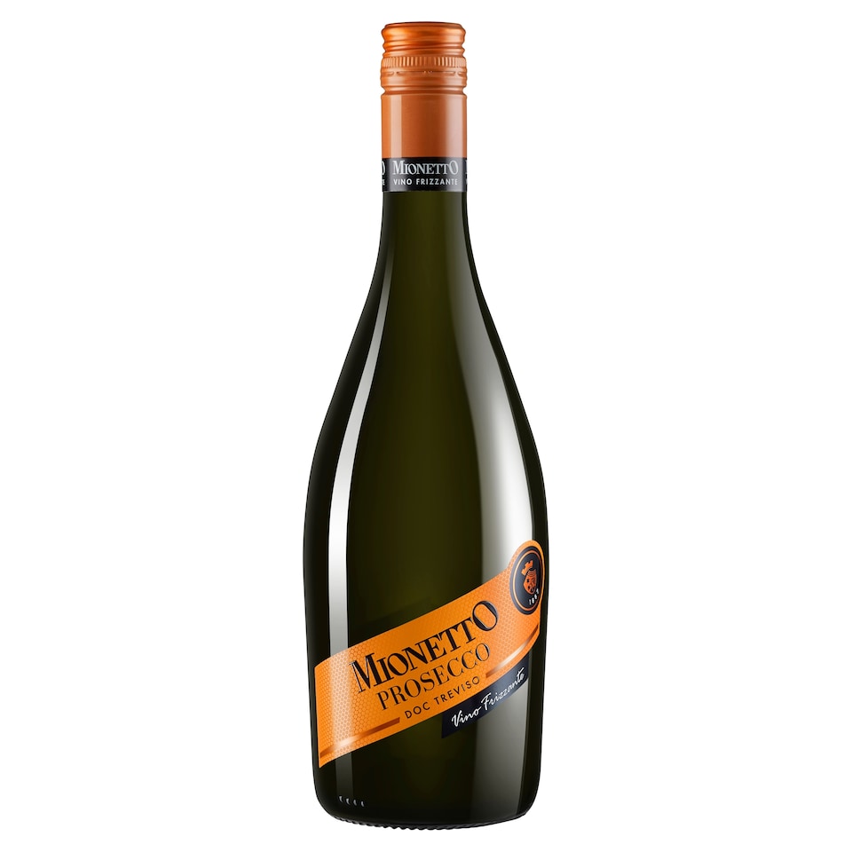 Mionetto Prosecco Doc Treviso Frizzante Sparkling White Semi-Dry Wine 750 Ml