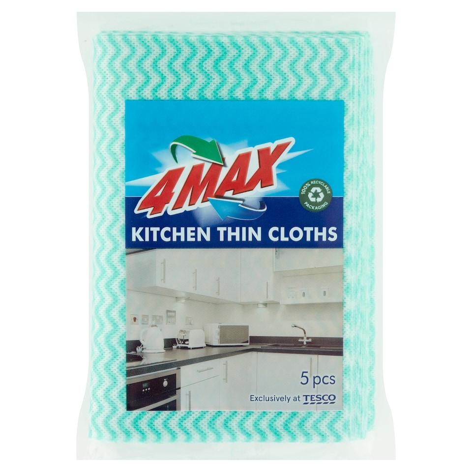 4MAX Kitchen Thin Cloths 5 pcs