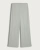 image 4 of Rise by Zara McDermott Pointelle Wide Leg Loungewear Trousers in Green
