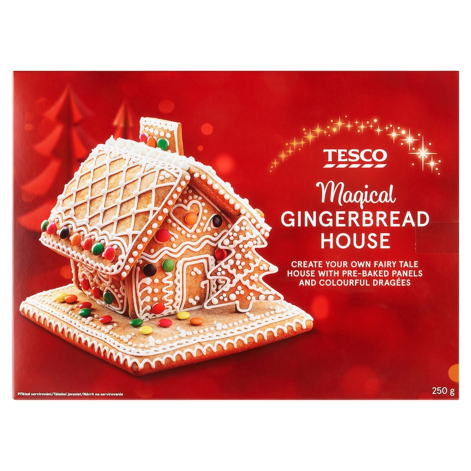 Tesco Magical mézeskalács ízű házikó 250 g