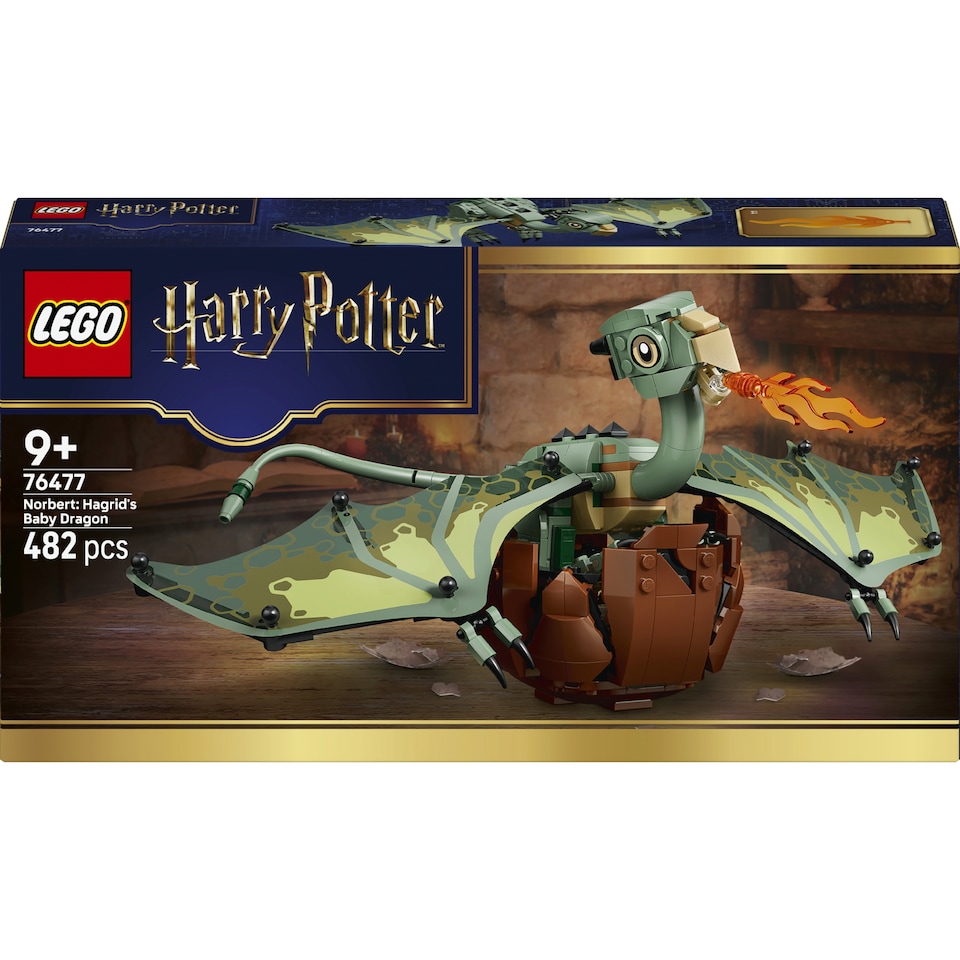 obrázok 1 z LEGO Harry Potter 76477 Norbert: Hagridovo dračie mláďa