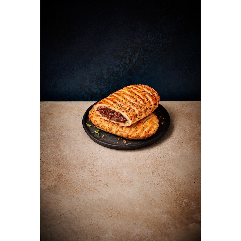 image 1 of Tesco 2 Steak & Guinness Slice 300g