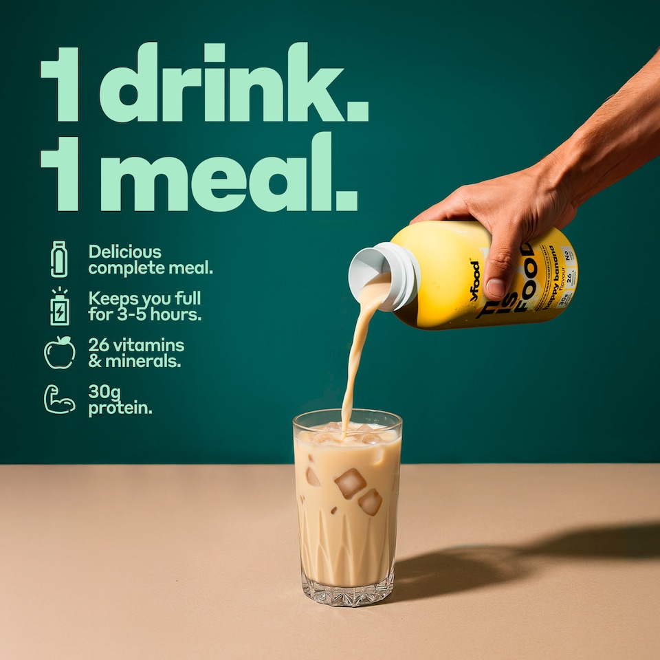 image 1 of yfood Ready to Drink Complete Meal Happy Banana 500ml
