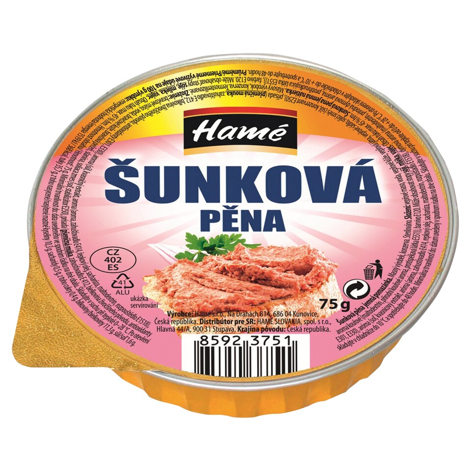 Hamé Breakfast Ham Mousse 75g