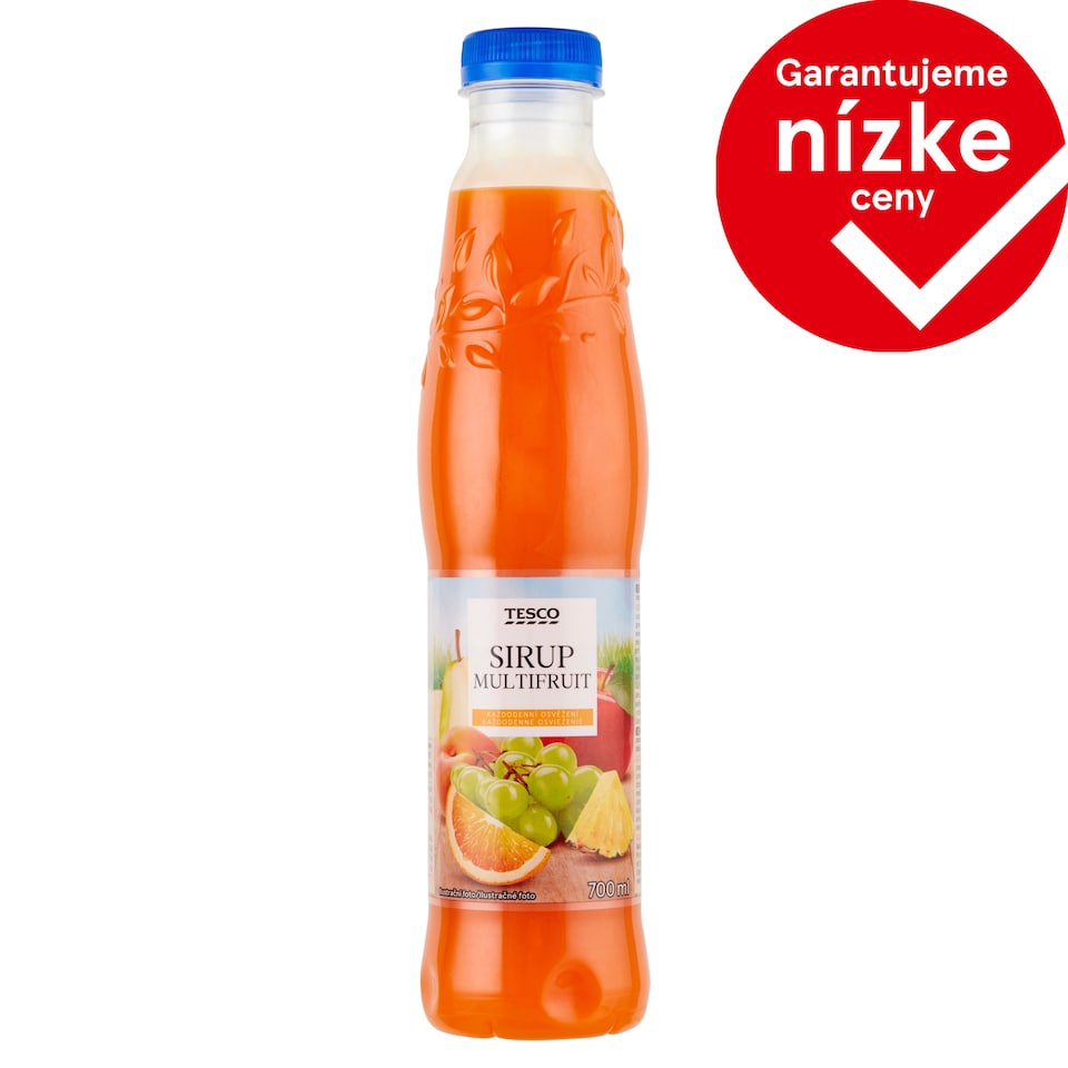 Tesco Multifruit Syrup 700 ml
