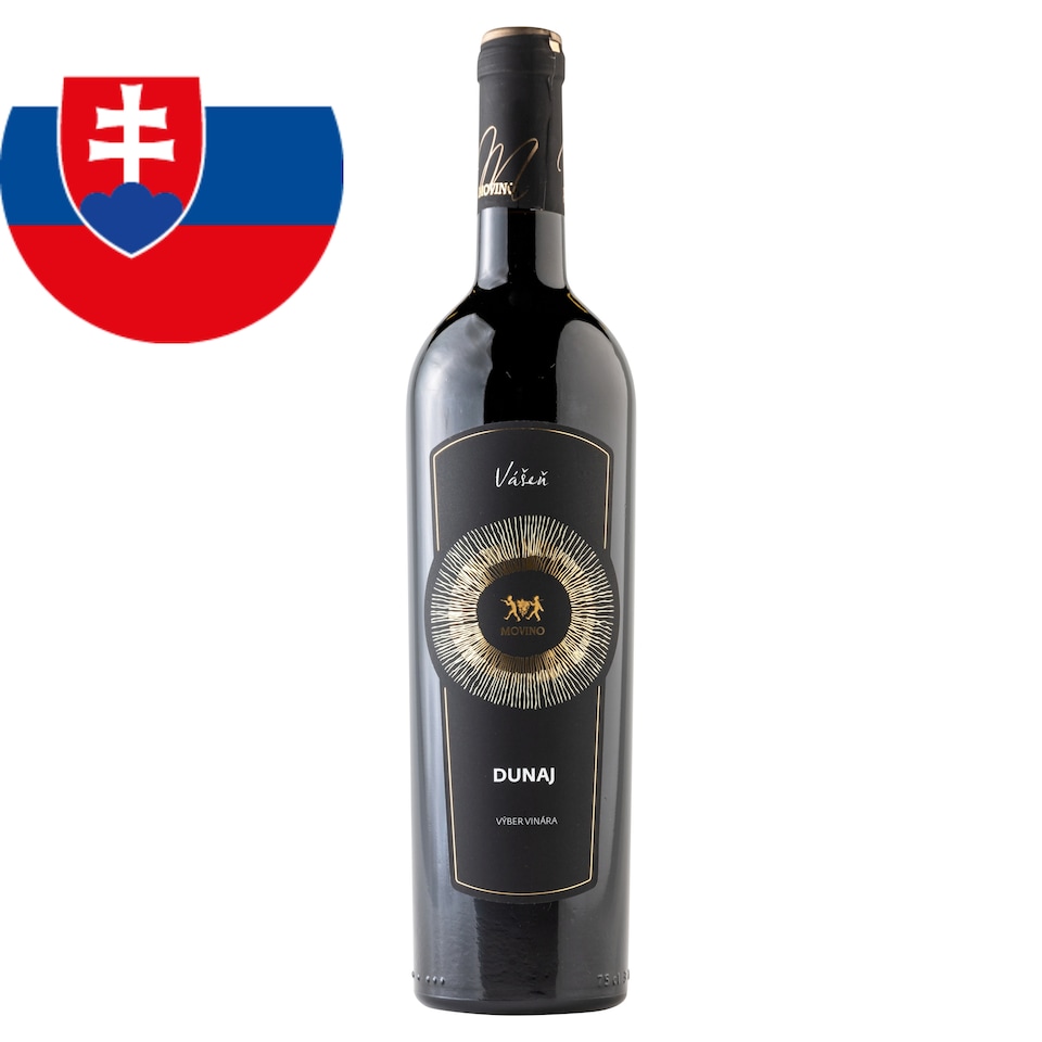 Movino Vášeň Dunaj Winemaker Selection Slovak Quality Varietal Dry Red Wine 0.75 L
