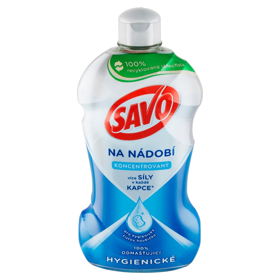 obrázok 1 z Savo Hygienický prípravok na umývanie riadu 450 ml