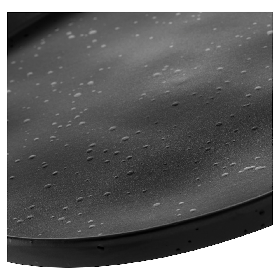 image 1 of Fox & Ivy Oshi Black Dinner Plate