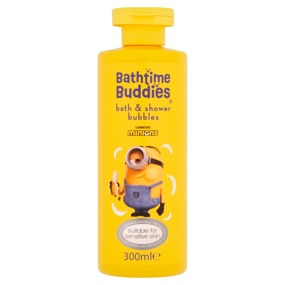 Bathtime Buddies Minions bath & shower bubbles 300ml
