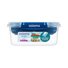 Sistema Rectangle Stax To Go Food Storage 1L