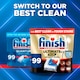 image 5 of Finish Powerball Quantum All In One Dishwasher 36 Dishwasher Tablets 374.4g