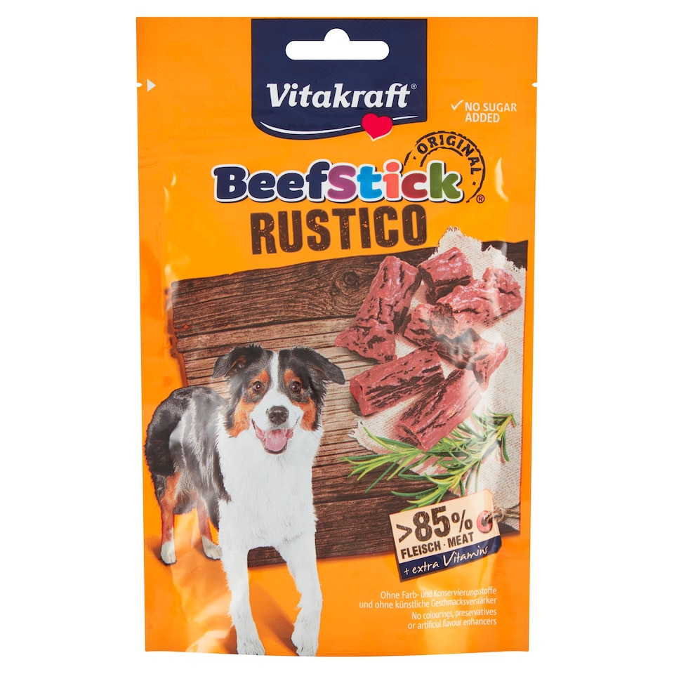 Obrázek 1 pro produkt Vitakraft Beef Stick Rustico doplňkové krmivo pro psy 55g