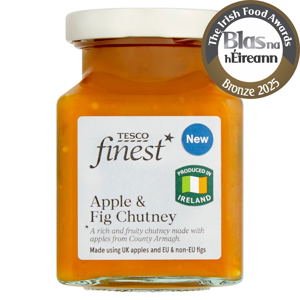 Tesco Finest Apple & Fig Chutney 200G