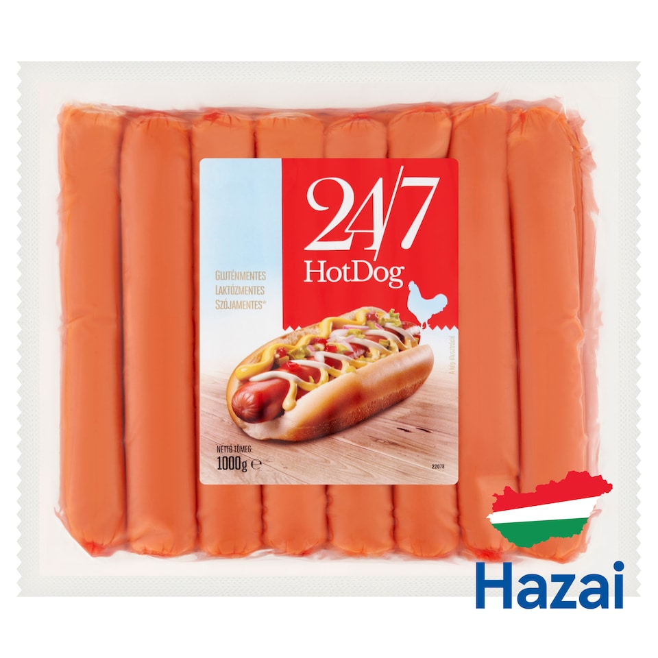 image 1 of 24/7 Hot Dog 1000 g