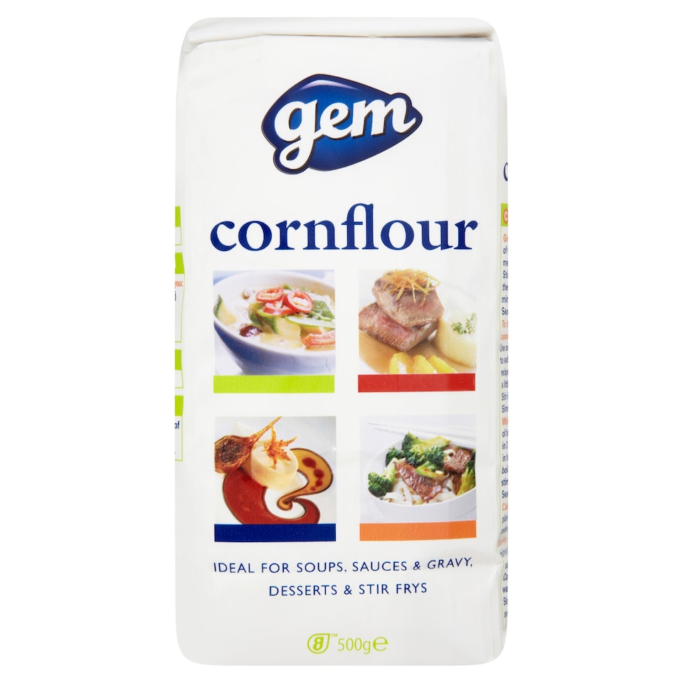 Gem Cornflour 500G