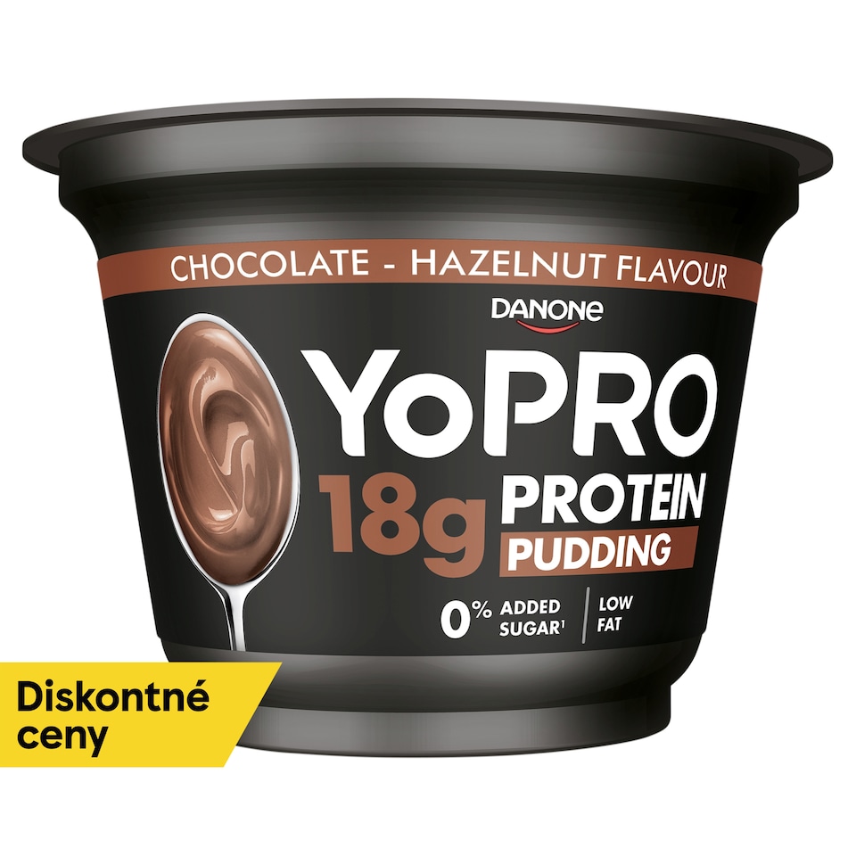 obrázok 1 z YoPRO Protein puding s čokoládovo-lieskovoorieškovou príchuťou 180 g