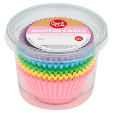 Create A Cake Pastel Muffin Cases 100