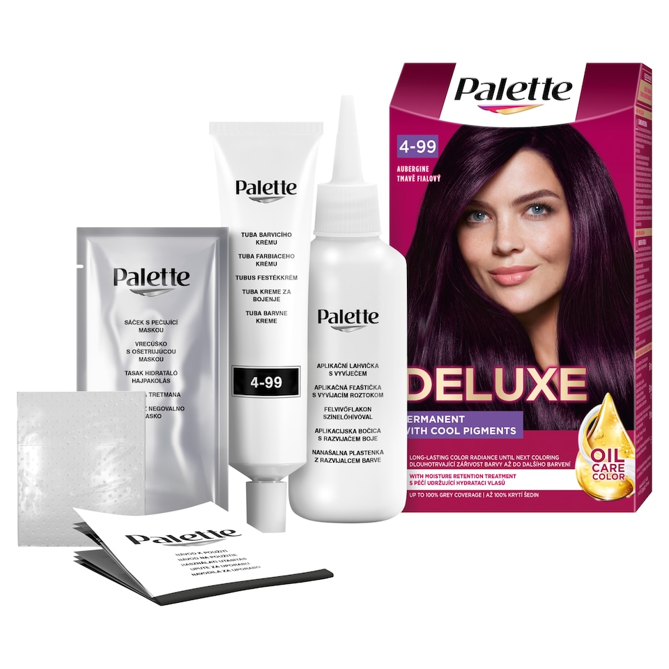 Obrázek 1 pro produkt Palette Deluxe barva na vlasy Tmavě fialový 4-99