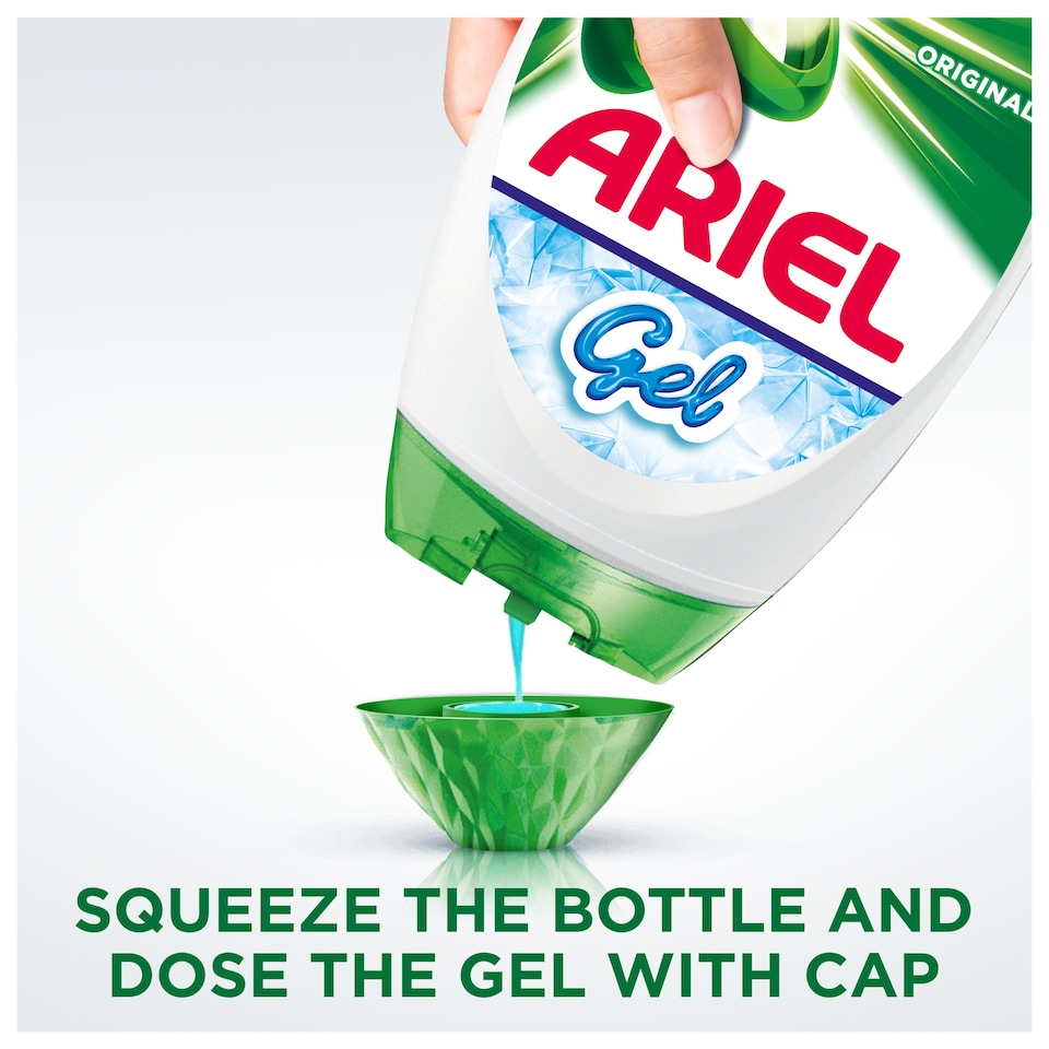 image 1 of Ariel Original Washing Liquid Gel 24 Washes 840Ml