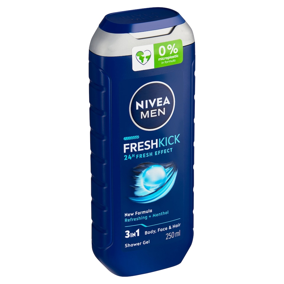 Nivea Men Fresh Kick 3 v 1 Sprchový gel 250ml
