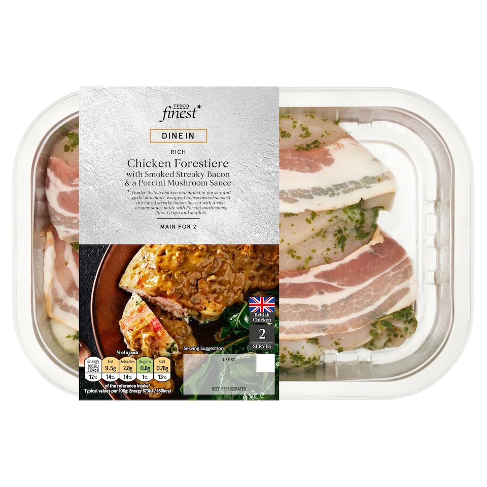 Tesco Finest Chicken Forestiere 370g