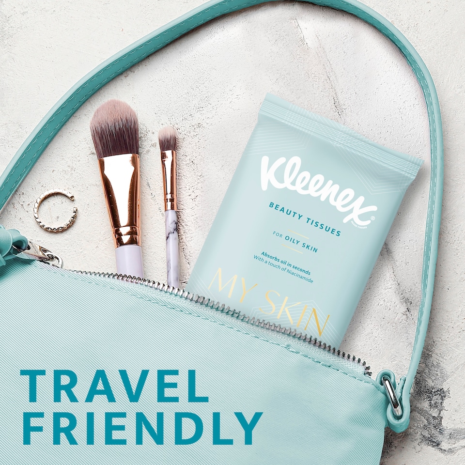 image 1 of Kleenex My Skin Beauty Tissues For Oily Skin 44 sheets