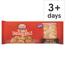Wall's Snack Sausage Rolls 10 Pack 270g